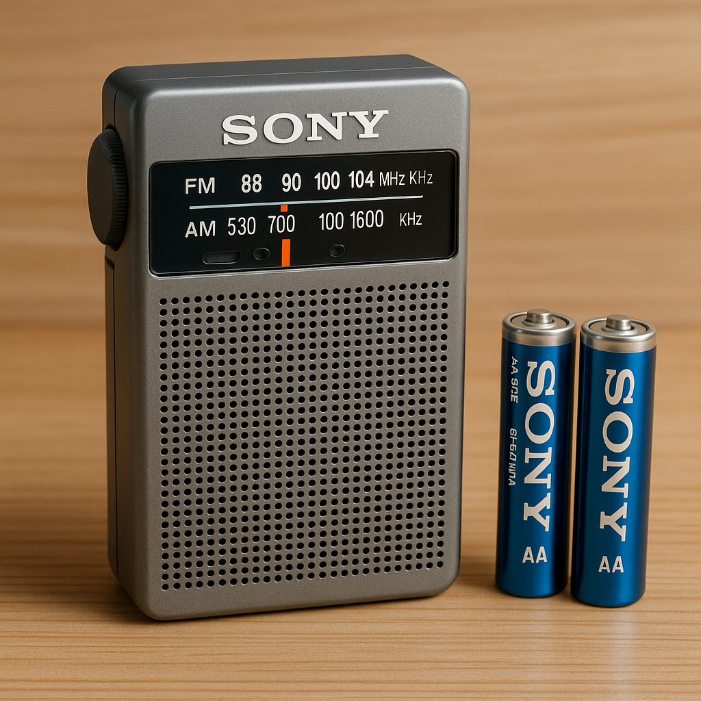 Radios Sony a Pilas