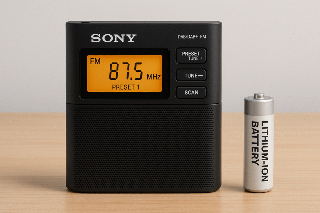 Radios Recargables Sony